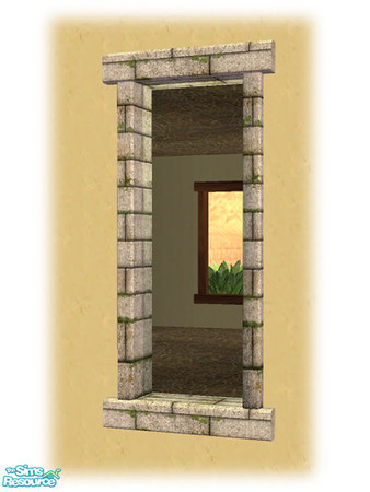 Sims 2 — Civ Build - Single Long Window - Rec06 by Shakeshaft — Part of the second set of the Civilizations Build Set,