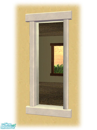 Sims 2 — Civ Build - Single Long Window - Rec07 by Shakeshaft — Part of the second set of the Civilizations Build Set,