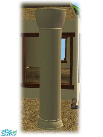 Sims 2 — Civ Build - Stone ColumnBase  - Rec03 by Shakeshaft — Part of the second set of the Civilizations Build Set,