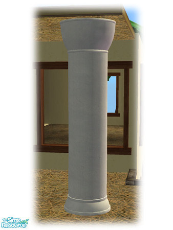 Sims 2 — Civ Build - Stone Column Base - Rec06 by Shakeshaft — Part of the second set of the Civilizations Build Set,