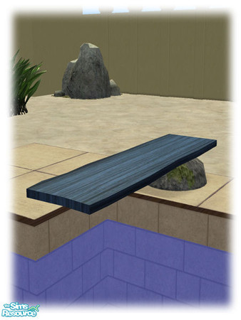 Sims 2 — Civ Build - Wood Diving Board - Rec03 by Shakeshaft — Part of the second set of the Civilizations Build Set,