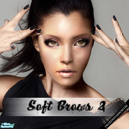 Sims 2 — Soft Brows Set 2 by FrozenStarRo — Older set that I never got around to posting.