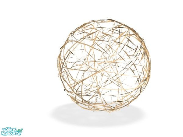 Sims 2 — Mao Straw Ball Big by n-a-n-u — 