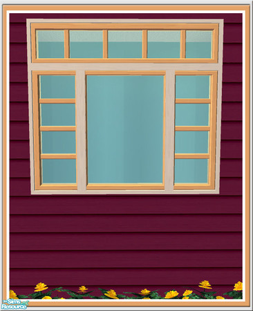 Sims 2 — Prima 2 Tile Window - Master Mesh by Shakeshaft — Part of a new set of build items in a European style,