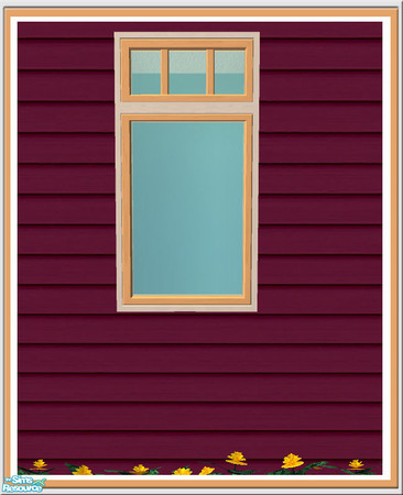Sims 2 — Prima Single Window - Diagonal Mesh by Shakeshaft — Part of a new set of build items in a European style,