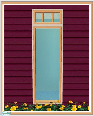 Sims 2 — Prima Single Long Window - Mesh by Shakeshaft — Part of a new set of build items in a European style, including