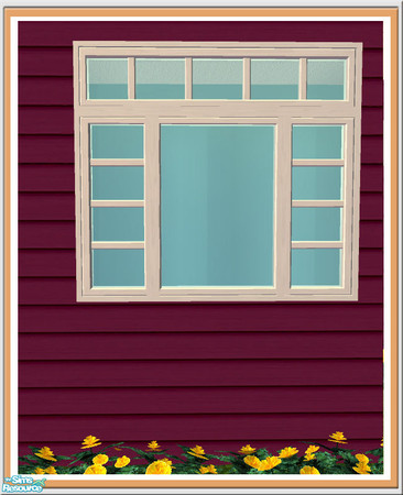 Sims 2 — Prima 2 Tile Window - Inner 01 by Shakeshaft — Part of a recolour of the Prima Build Set,included recolours of