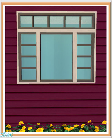 Sims 2 — Prima 2 Tile Window - Inner 05 by Shakeshaft — Part of a recolour of the Prima Build Set,included recolours of