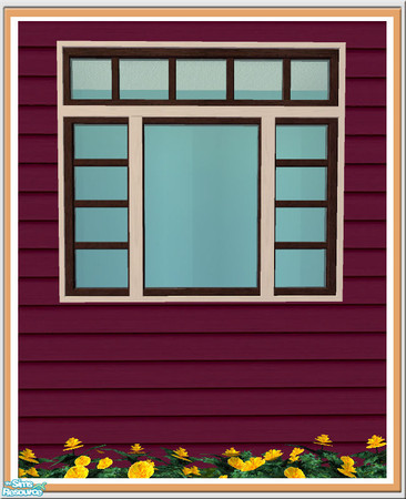 Sims 2 — Prima 2 Tile Window - Inner 07 by Shakeshaft — Part of a recolour of the Prima Build Set,included recolours of