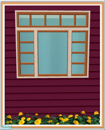 Sims 2 — Prima 2 Tile Window - Inner 09 by Shakeshaft — Part of a recolour of the Prima Build Set,included recolours of