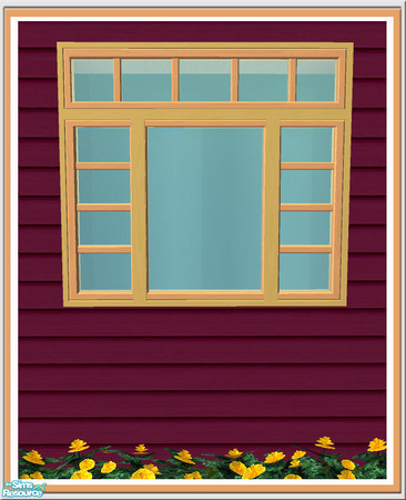 Sims 2 — Prima 2 Tile Window - Outer 02 by Shakeshaft — Part of a recolour of the Prima Build Set,included recolours of