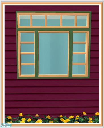 Sims 2 — Prima 2 Tile Window - Outer 03 by Shakeshaft — Part of a recolour of the Prima Build Set,included recolours of
