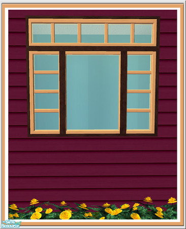 Sims 2 — Prima 2 Tile Window - Outer 07 by Shakeshaft — Part of a recolour of the Prima Build Set,included recolours of