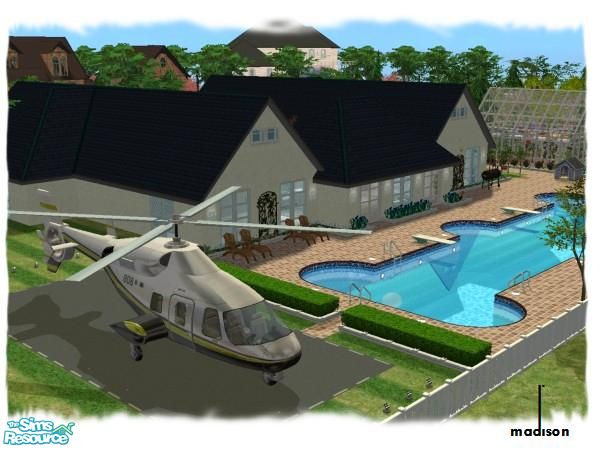 2 — 45 Sunset Drive by Madisim — A classic modern home for your sims, ( or is that a modern classic?) LOL ... complete