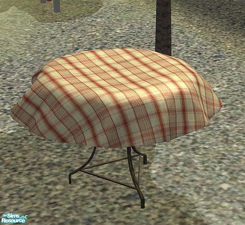Sims 2 — Biergarten - Table by Sasilia — 