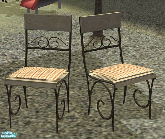 Sims 2 — Biergarten - Chair by Sasilia — 