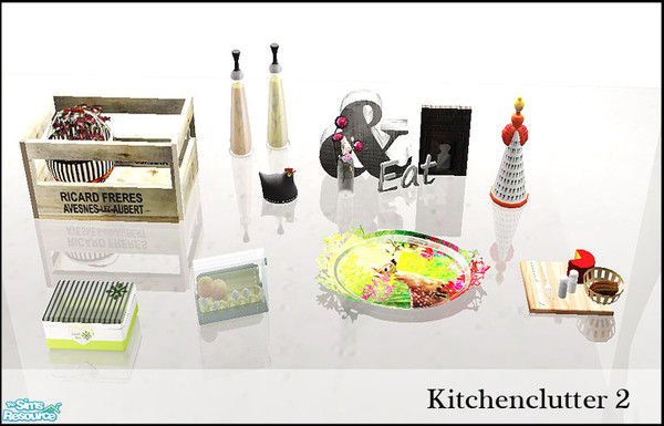 Sims 2 — Kitchenclutter 2 by steffor — as requested ;)