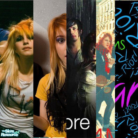 Sims 2 — Paramore Paintings by GoForFink — A set of 5 Paramore pictures for your simmies walls! All recolors of