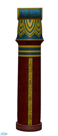 Sims 2 — Hetepheres Bedroom - Ancient egypt column by Sasilia — 