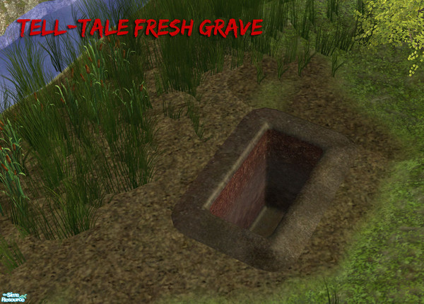 Sims 2 — Tell-Tale Empty Grave by BeOSBoxBoy — Even Nancy Drew and the Hardy Boys find these from time to time... This