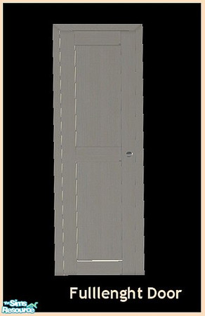 Sims 2 — insidedoor (slave) by Angela — A new Buildset with matching doors, windows a fence and Stairs. Can be