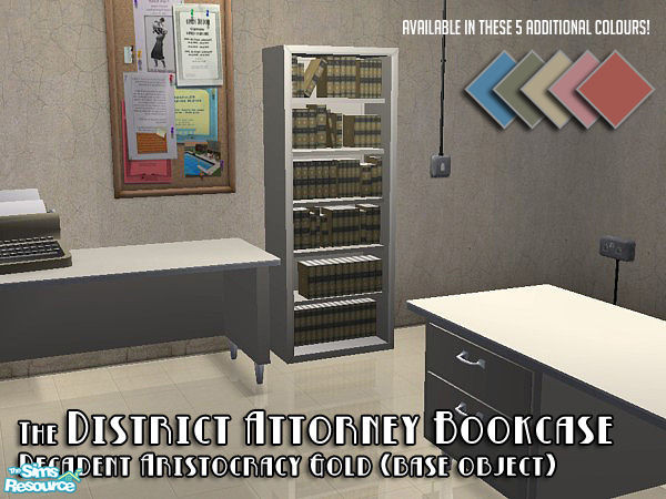 Sims 2 — Office Bookcase by BeOSBoxBoy — Continuing my Post-Modernist Office series... Base-Game compatible - no