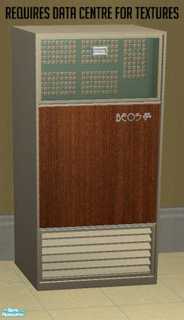 Sims 2 — BEOS 5000 Computing Set - CPU by BeOSBoxBoy — This item uses the BEOS 5000 Data Centre for textures, you must