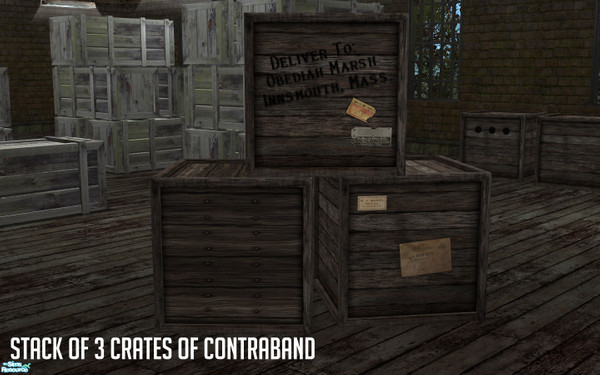 Sims 2 — Stacked Contraband by BeOSBoxBoy — 