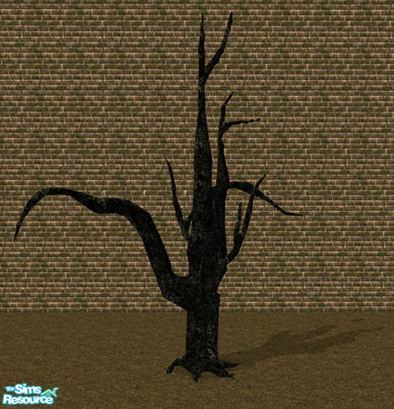 Sims 2 — Tombstone - Tree IX by Elena. — 