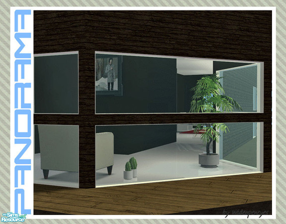 Sims 2 — Panorama - Middle/Bottom Center Diagonal by wideopeneyes — This set will create middle and bottom rows of