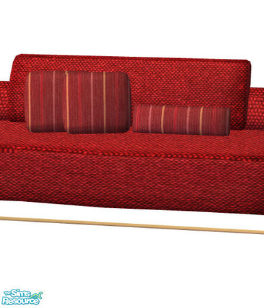 Sims 2 — Modern sofa - Sofa B cushion by Sophel21 — modern sofa in 2 styles. Set includes for each one 5 fabric recolors