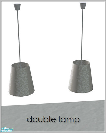 Sims 2 — ICEA inspired dining-room - B43 Double Lamp by Birgit43 — 