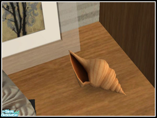 Sims 2 — LMHWJS Conch Shell MESH by Thayet — 