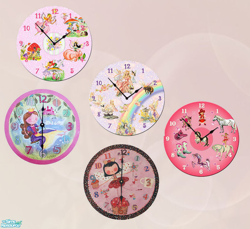 Sims 2 — mk2382rec by MK23.82 — child\'s clock