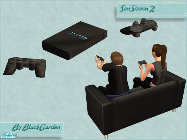Sims 2 — SimStation 2 (Controller) by BlackGarden — The controller for the SS2. Also requires the console file to work in