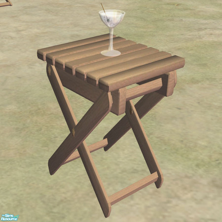 Sims 2 — Summertime- Beach Set -End Table by simal10 — Beach furniture and clutter. Have fun!