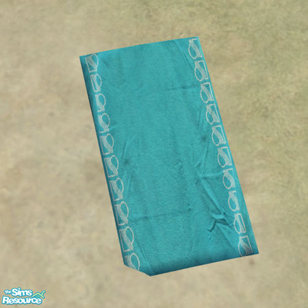 Sims 2 — Summertime- Beach Set - Towel by simal10 — Beach furniture and clutter. Have fun!