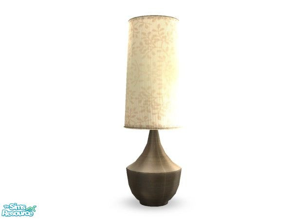 Sims 2 — Latia Table Lamp by n-a-n-u — 