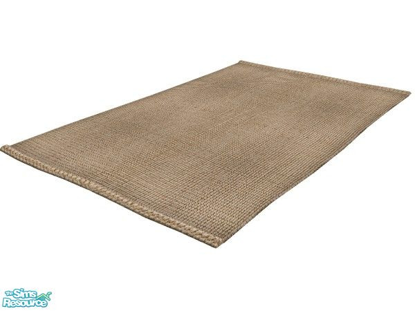 Sims 2 — Latia Sisal Rug by n-a-n-u — 