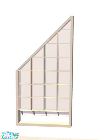 Sims 2 — Loft window 2 - white by Sophel21 — recolors of steffors fab window mesh. This windows in loft style and with
