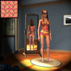 Sims 3 — Hibiscus by Cruella — Hawaii hibiscus floral fabric