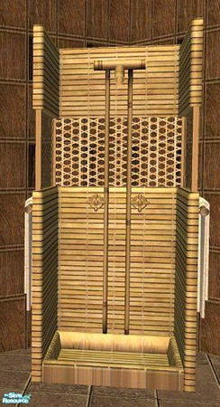 Sims 2 — Bathroom Exotic - Shower by marilu — 