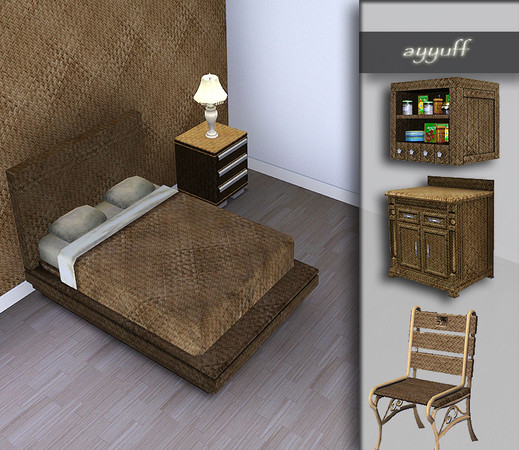 Sims 3 — Wicker by ayyuff — 