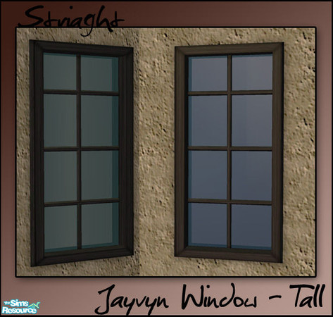 Sims 2 — Jayvyn Build Set - Long Window by sim_man123 — Long version of my Jayvyn Window. Requires my Regular Jayvyn