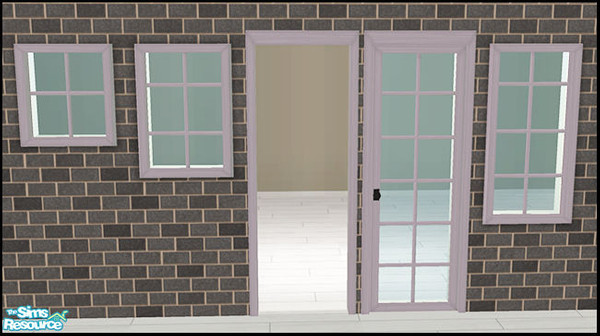 Sims 2 — Jayvyn Build Set - White by sim_man123 — White recolor of my Jayvyn Build Set. This file will recolor all 5