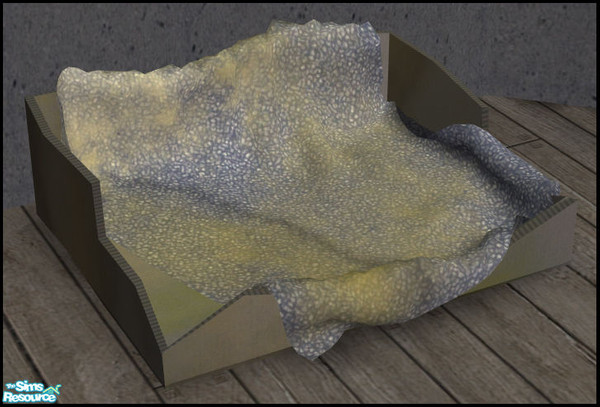 Sims 2 — Pet Box - Gray Cardboard by sim_man123 — Gray Cardboard recolor of my Pet Box.