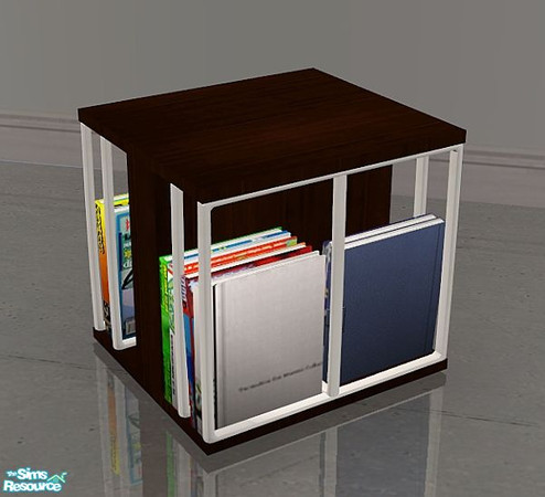 Sims 2 — Reading Nook Side Table by SaeraMaples — Comfortable and appealing, a nice place to relax.