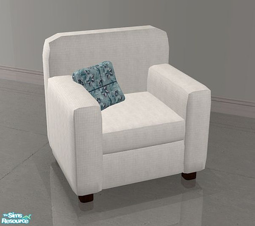 Sims 2 — Reading Nook Armchair by SaeraMaples — Comfortable and appealing, a nice place to relax.