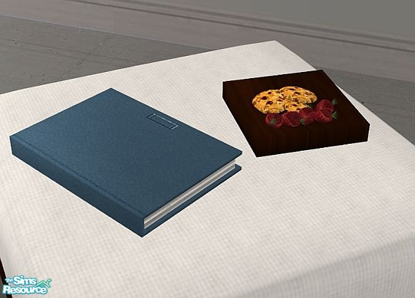 Sims 2 — Reading Nook Book Deco by SaeraMaples — Comfortable and appealing, a nice place to relax.