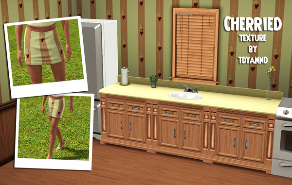 Sims 3 — Cherried *FIXED* by tdyannd — Perfect for a little dress or your kitchen!